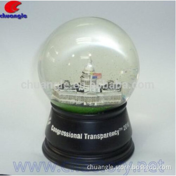 Polyresin Water Globe,Building Water Globe